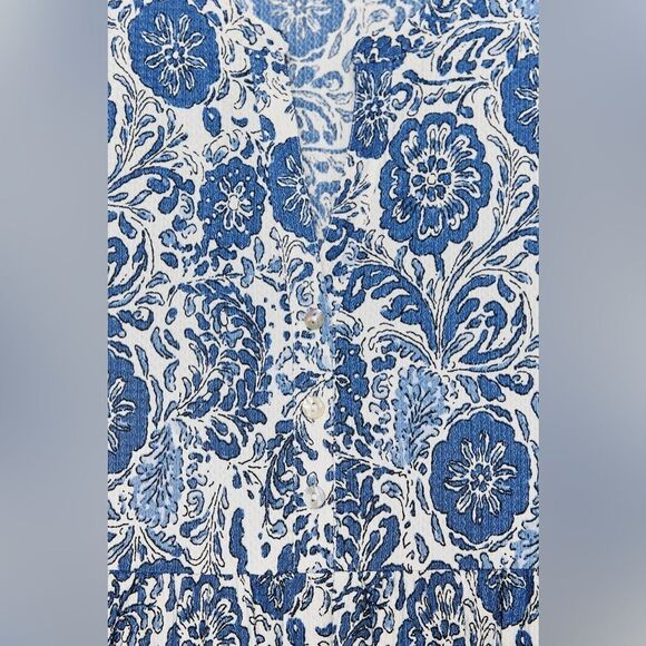 ZARA PRINTED MIDI DRESS - Picture 8 of 8